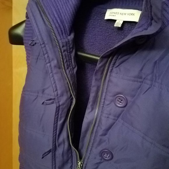 Vintage Retro Vest Purple - Picture 2 of 3